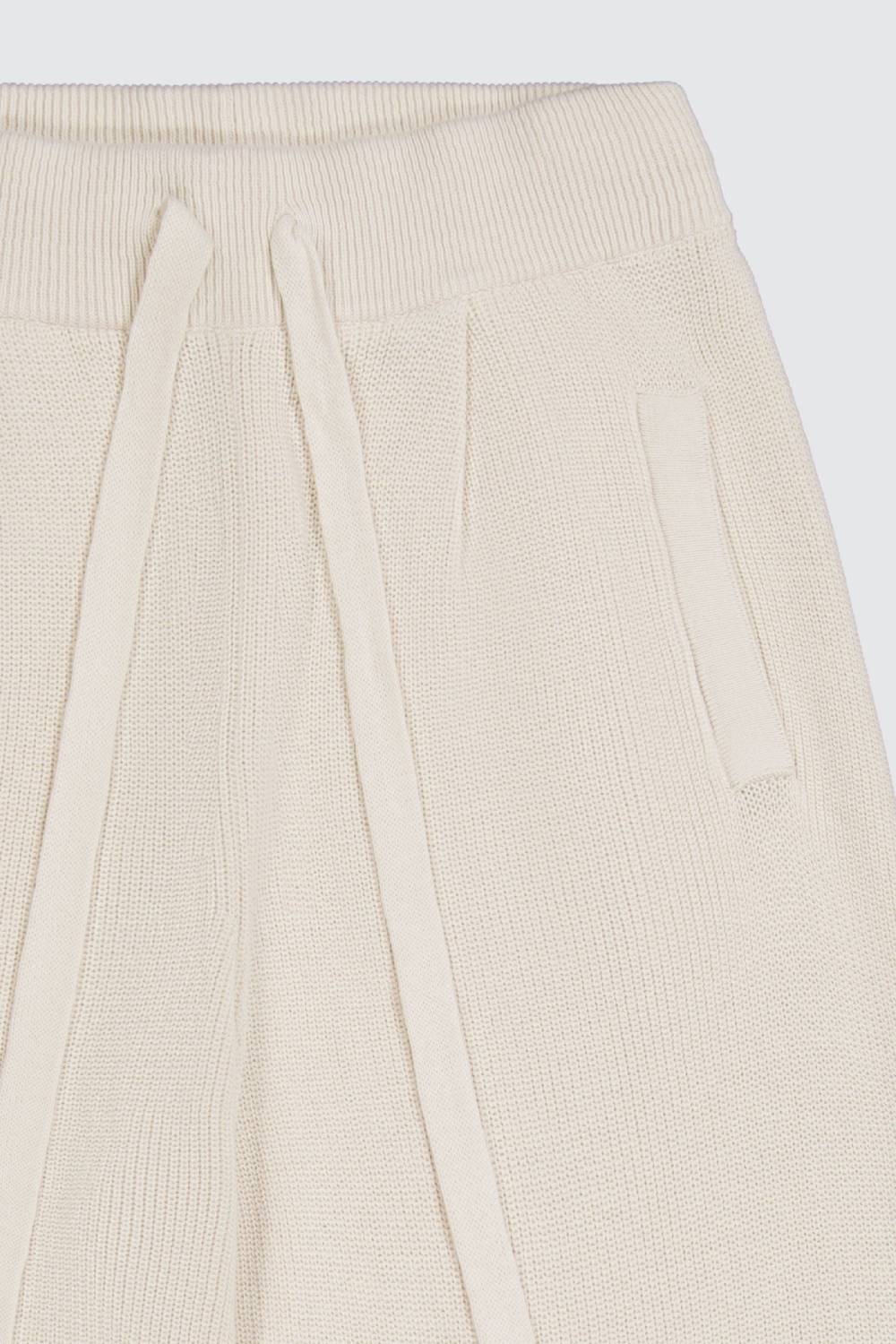 Laneus Laneus pantalone milk in maglia effetto destroyed Vendite Flash