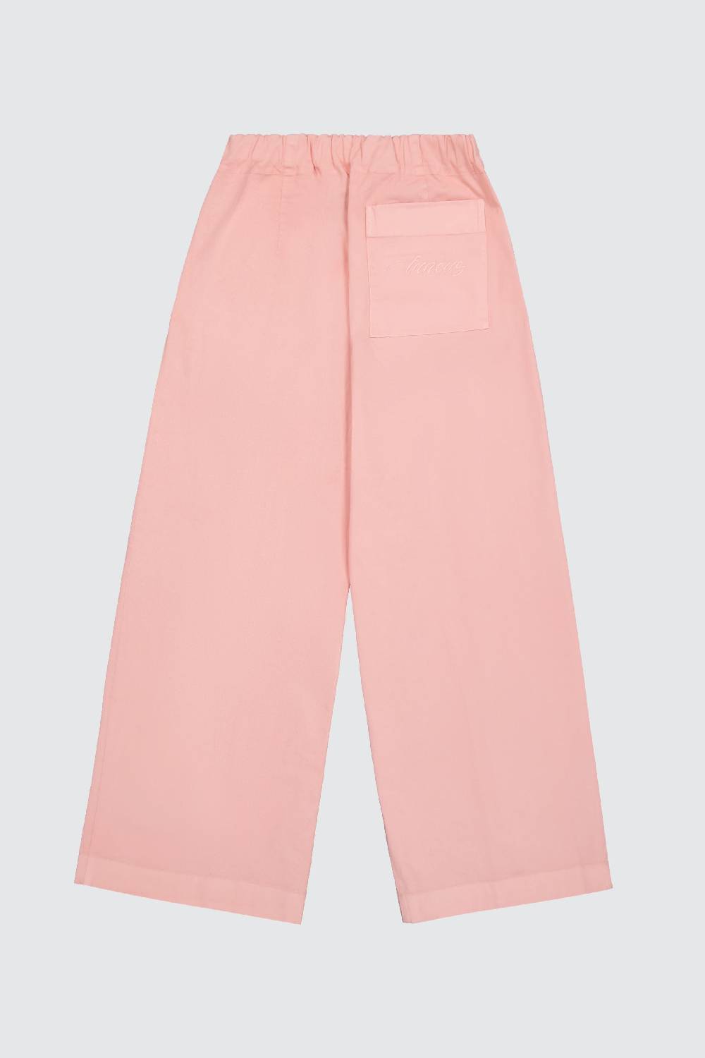 Laneus Laneus pantaloni pink loose fit a vita alta Saldi