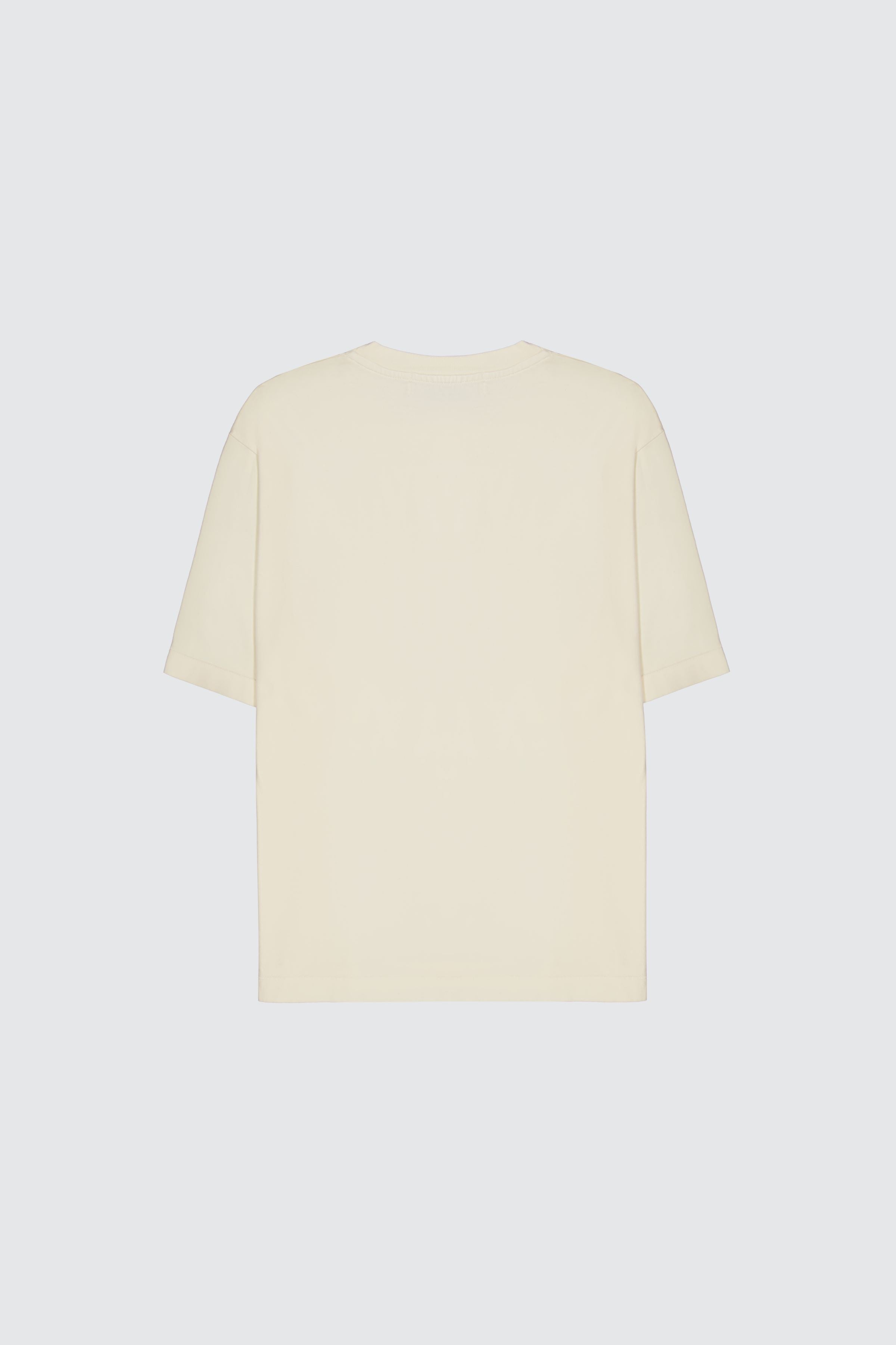 Laneus Laneus milk t-shirt palm printed logo Offerte