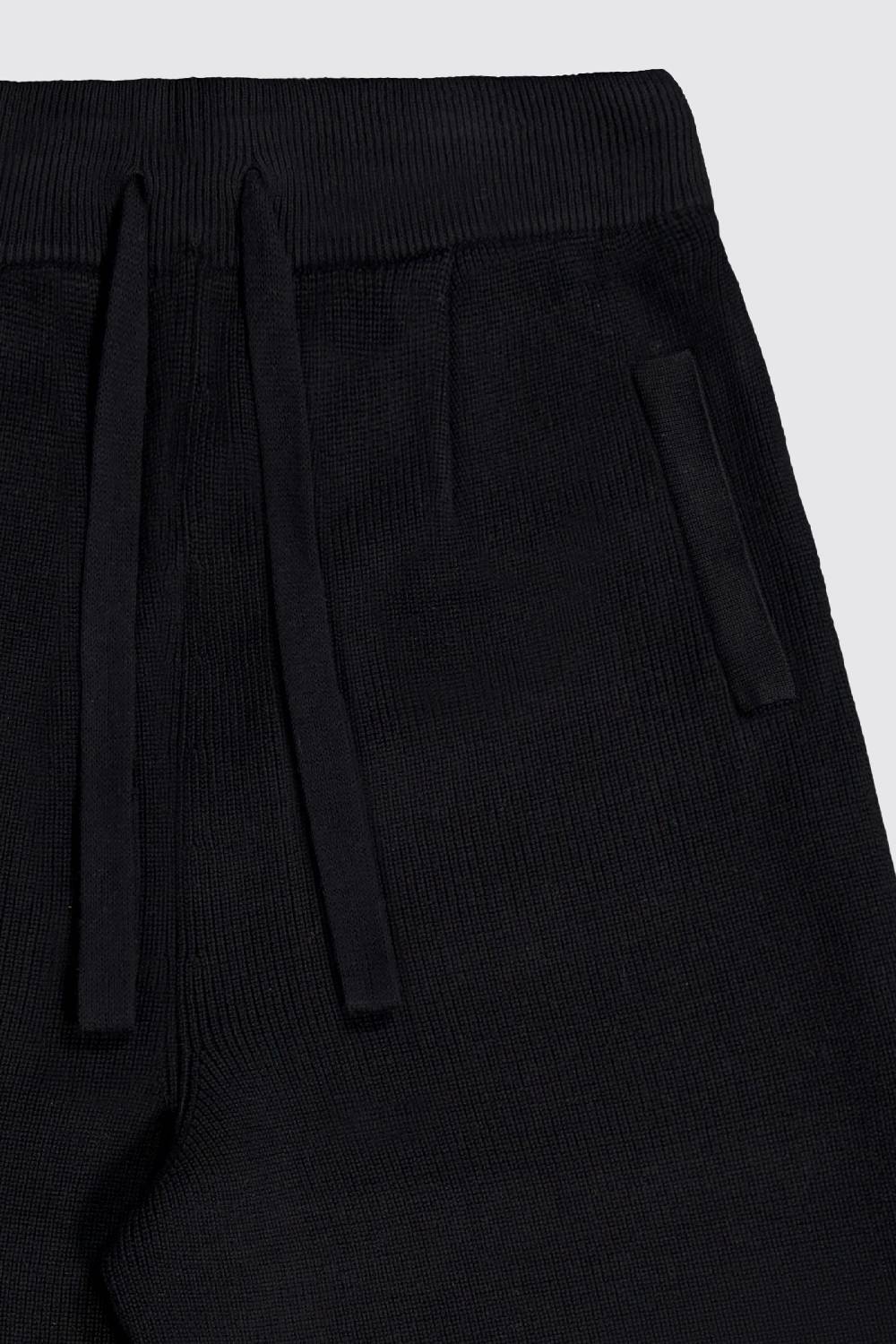Laneus Laneus bermuda in maglia effetto destroyed In Linea