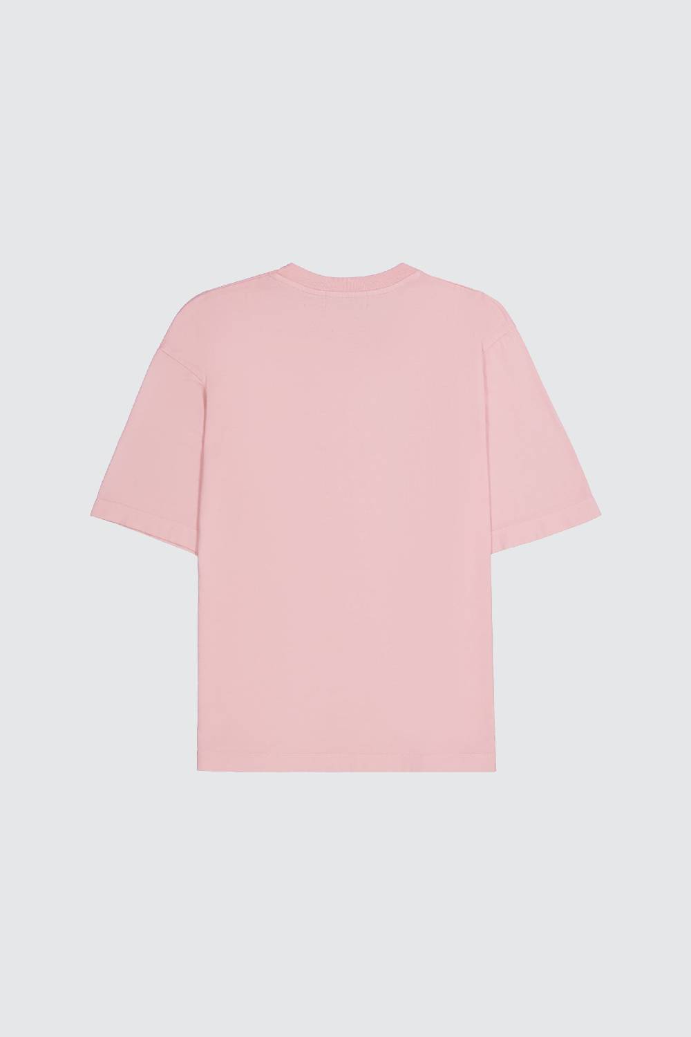 Laneus Laneus pink t-shirt palm printed logo Presa