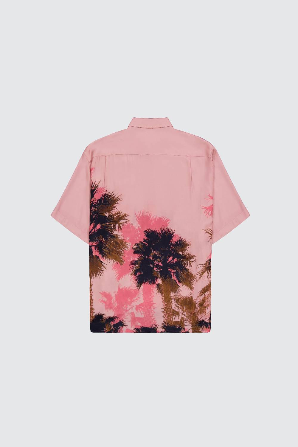 Laneus Laneus camicia pink palm print Offerta