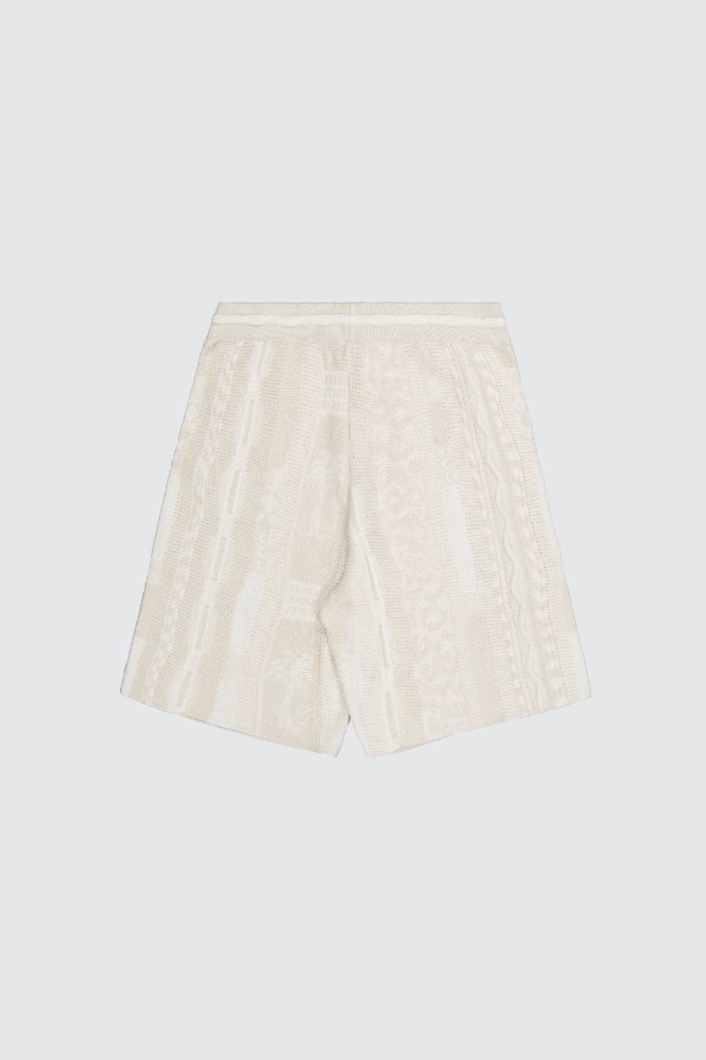Laneus Laneus bermuda milk in jacquard Offerta natalizia