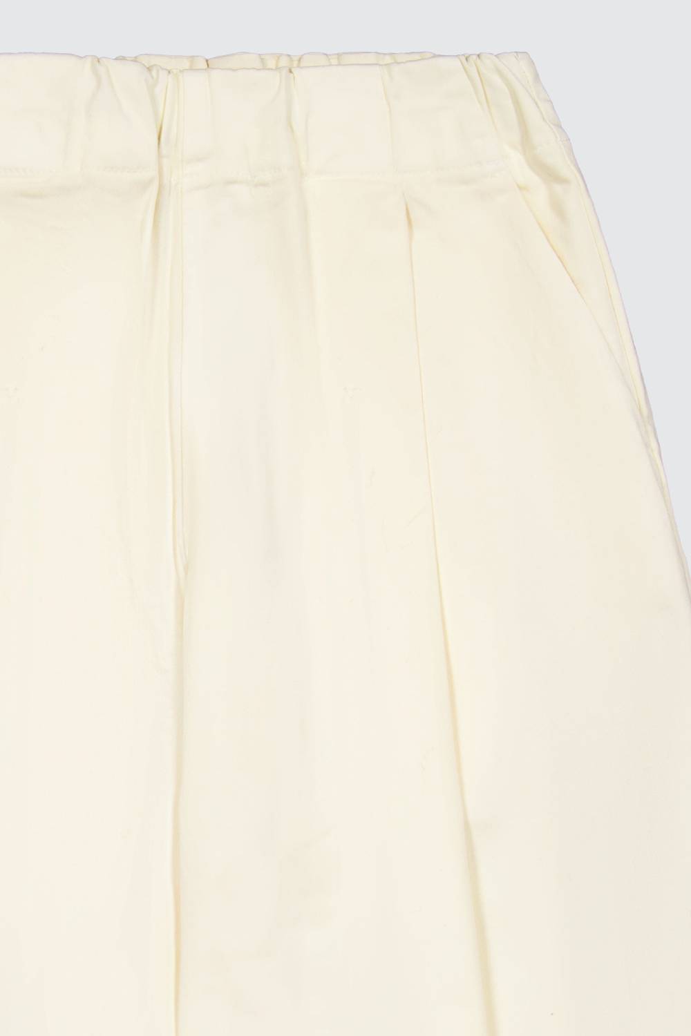Laneus Laneus pantaloni cream loose fit a vita alta Outlet