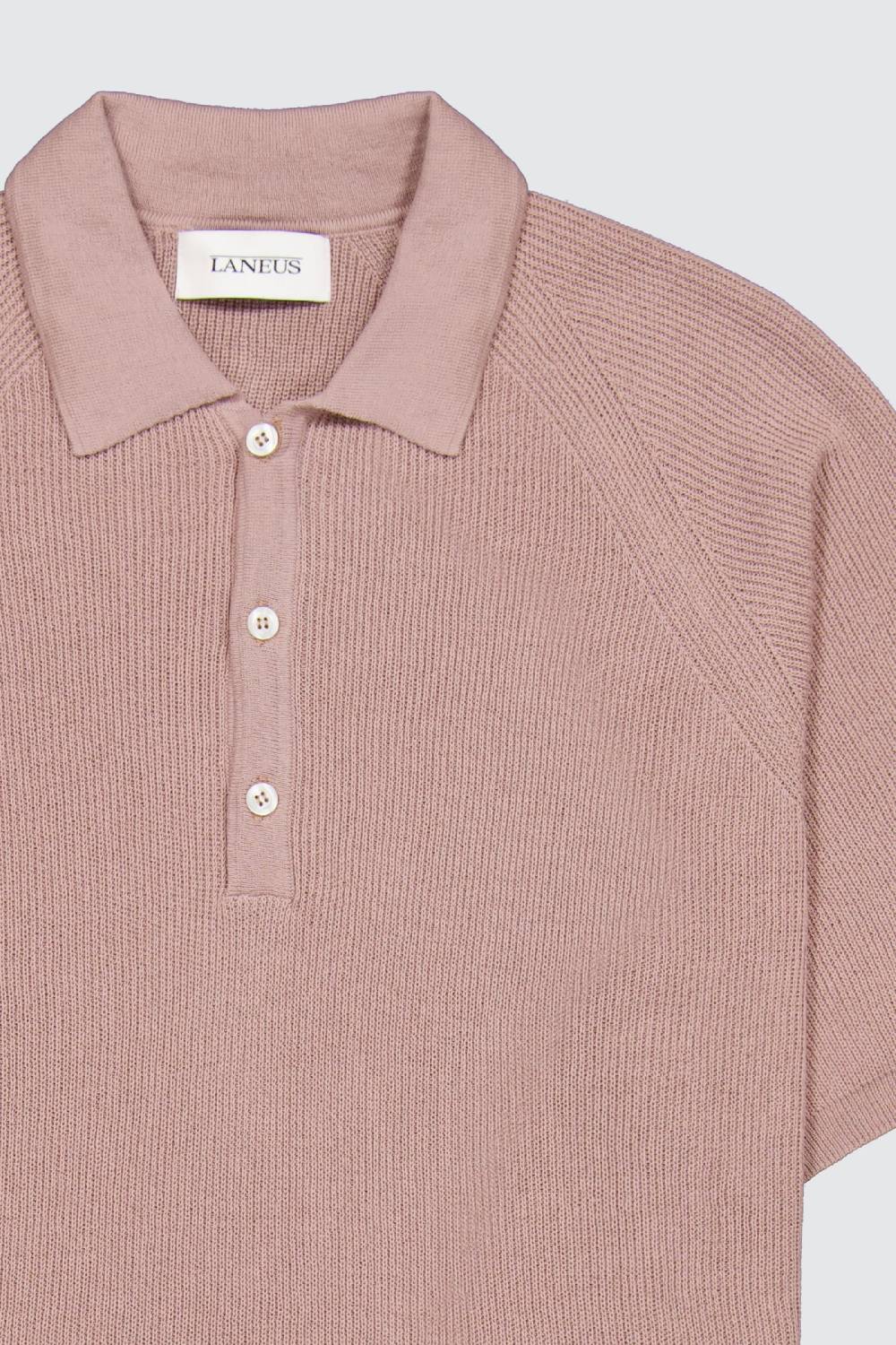 Laneus Laneus polo glacee in maglia con bottoni Vendita Calda