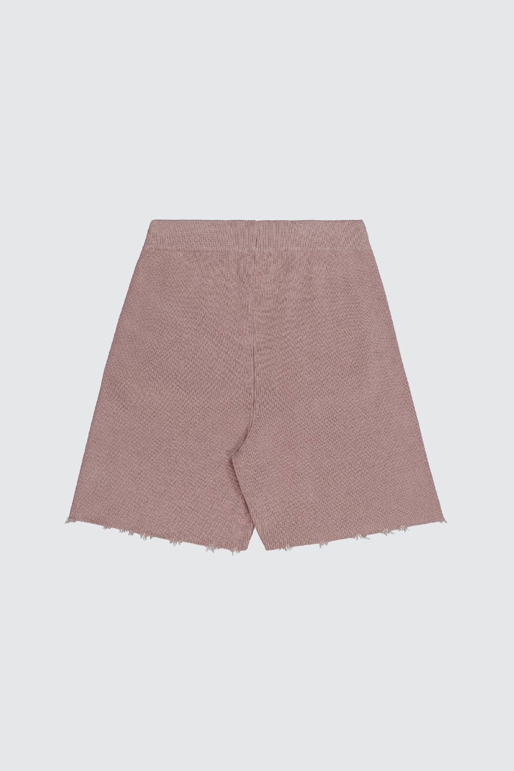Laneus Laneus bermuda glacee in maglia effetto destroyed Italia