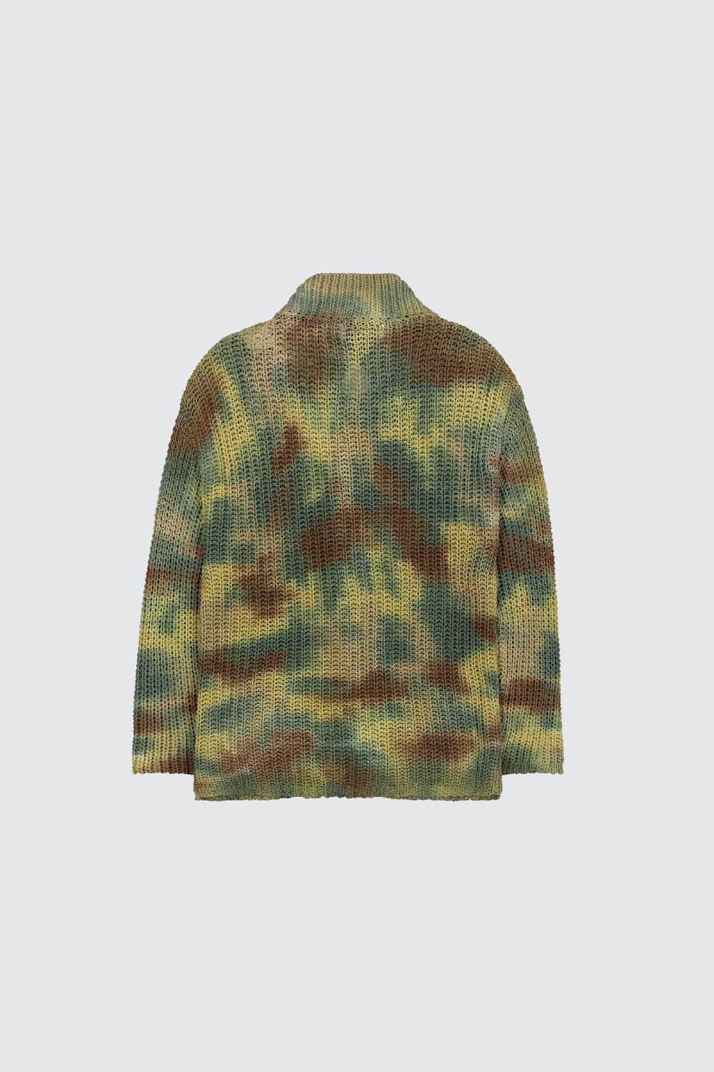 Laneus Laneus giacca tie dye camo print Nuovo