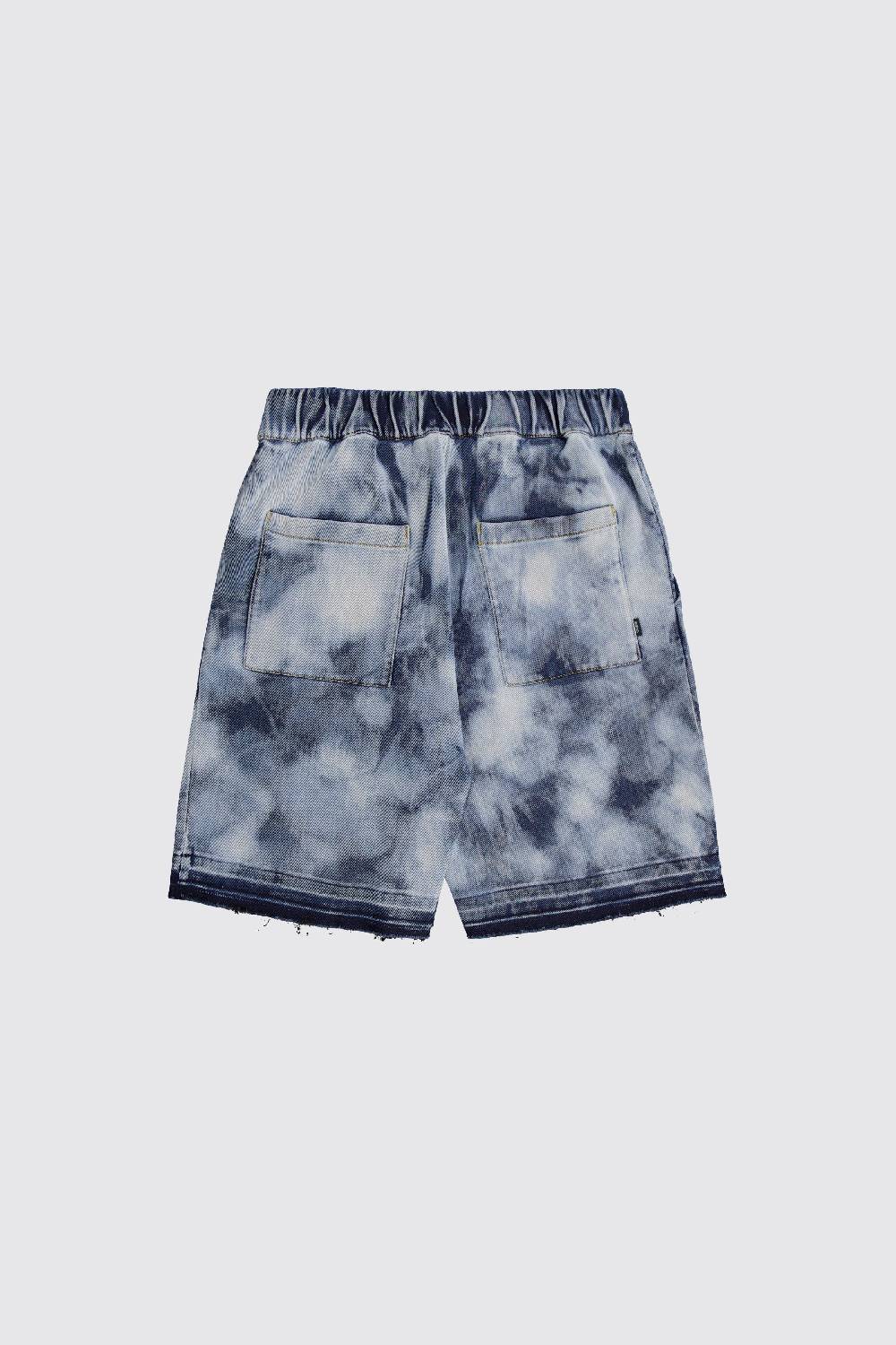 Laneus Laneus bleached denim short Spedizione Gratuita