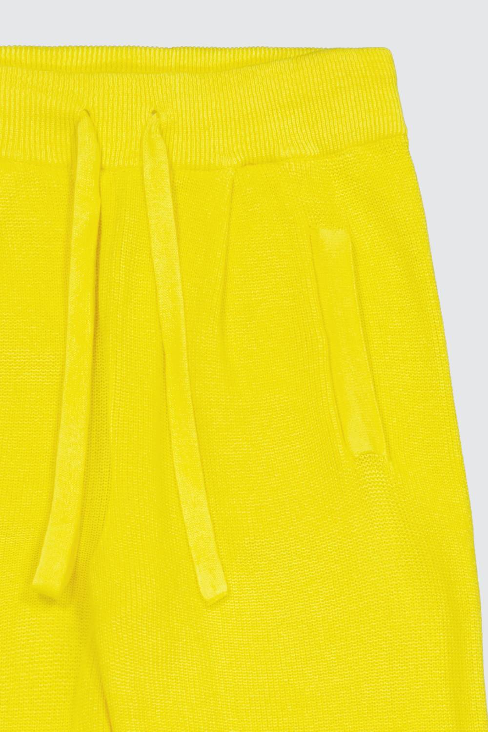 Laneus Laneus pantalone yellow in maglia effetto destroyed Prezzo Ridotto