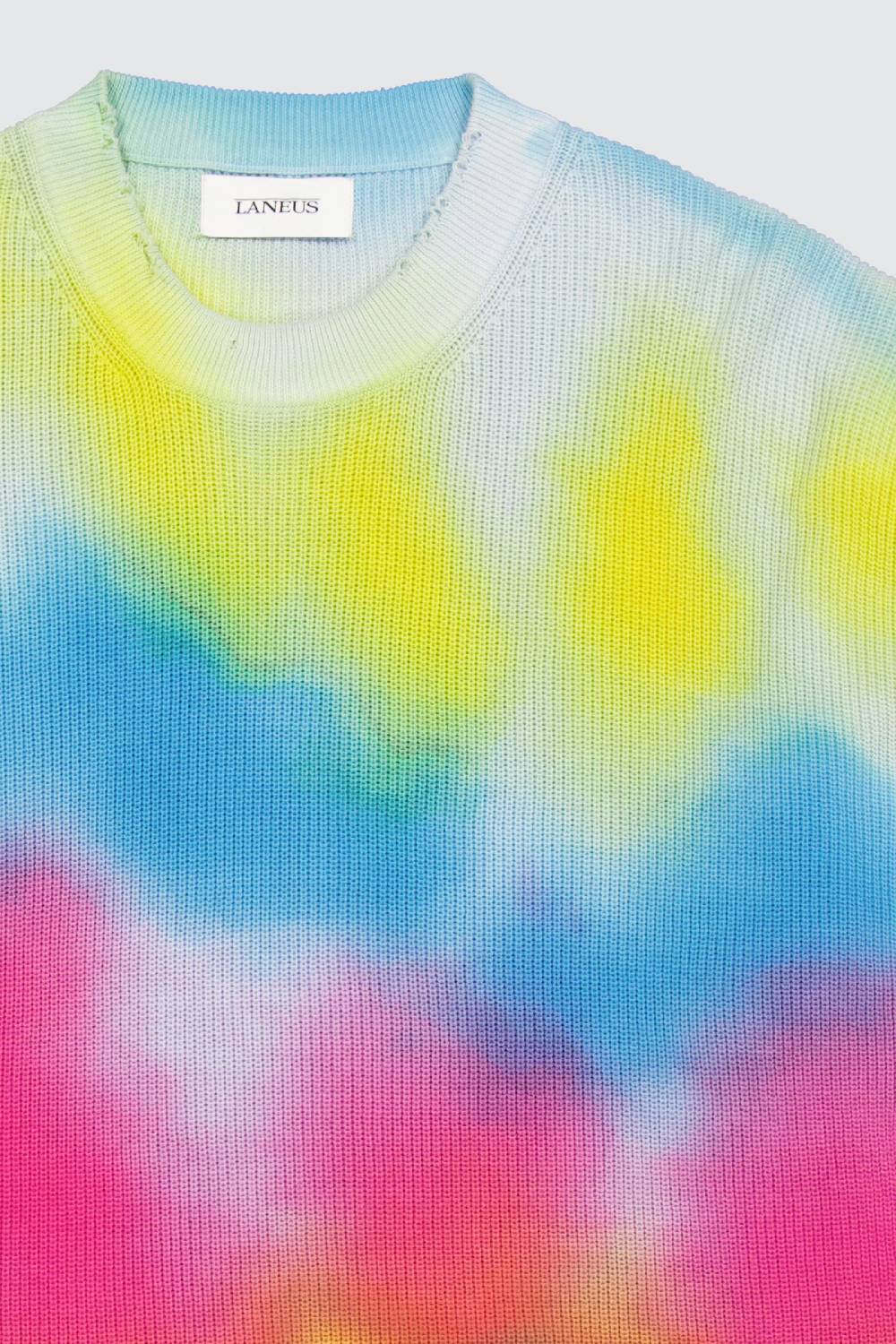 Laneus Laneus maglia tie dye print Sottocosto