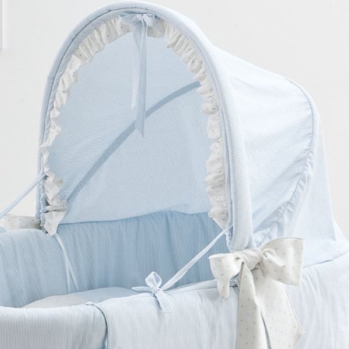 Nanán Culla con cappotta Puccio Nanna azzurra Spedizione Gratuita