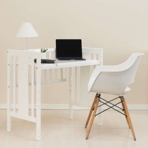 Nanán Letto Mini-me bianco trasformabile in scrivania Vendita Calda