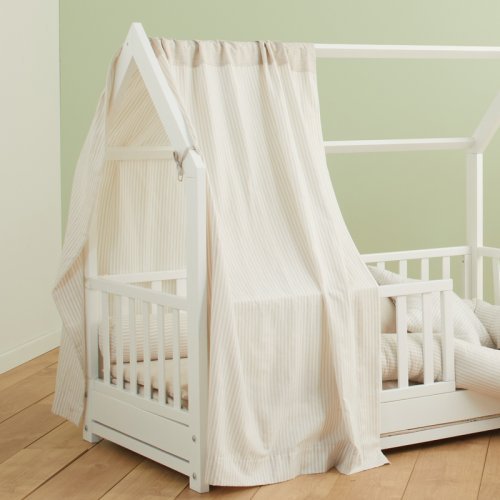 Nanán Tenda Letto Beige per Lettino Montessori In Linea