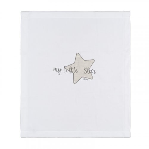 Nanán Copertina per carrozzina "My little star" con ricamo grigio Consegna Veloce