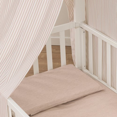 Nanán Set 2Pz Montessori Copripiumone + Federa Rosa Saldi Di Fabbrica
