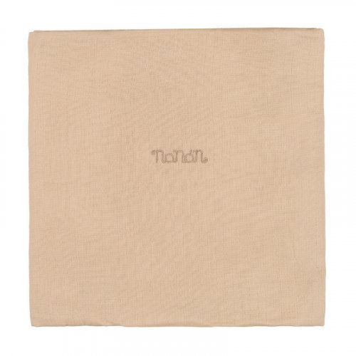 Nanán Set 2 pz mussola beige 120x120 cm In Saldo