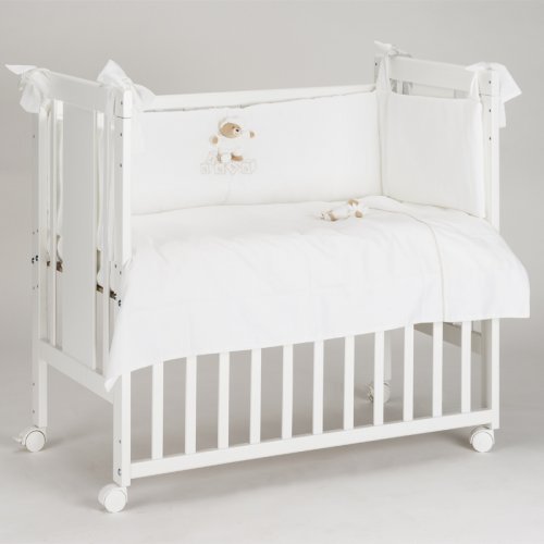 Nanán Set Piumone Mini Me 4pz Dadini Tato Bianco Pezzi Unici