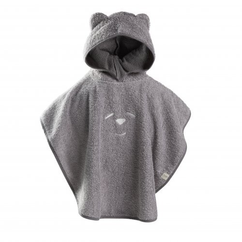 Nanán Accappatoio Poncho grigio 2/4 anni Negozio