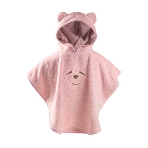 Nanán Accappatoio Poncho rosa 2/4 anni In Saldo