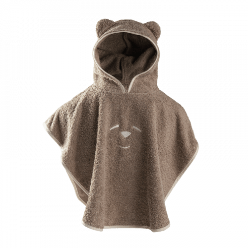 Nanán Accappatoio Poncho beige 2/4 anni Italy