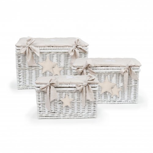 Nanán Baule grande "My little Star" beige Acquista Ora