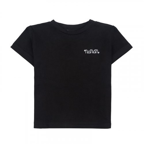 Nanán shirt Manica Corta Nera Nuova
