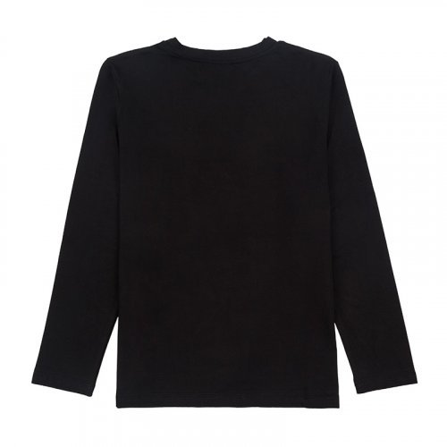 Nanán T-shirt Manica Lunga Nera Italia