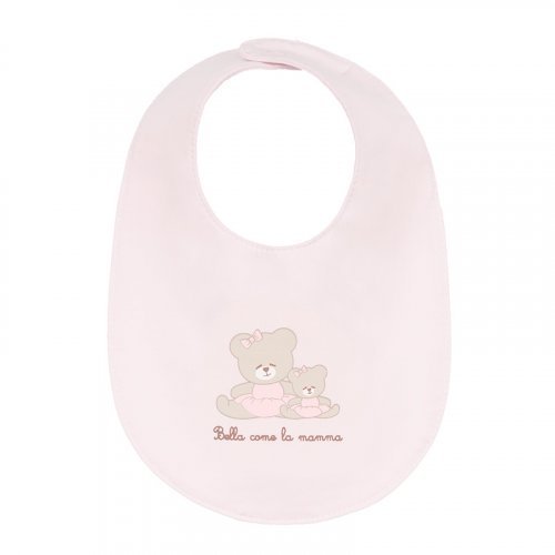 Nanán Bavaglino rosa "Bella come la mamma" Shopping Online