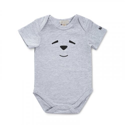 Nanán Body Grigio con Sorriso Latest fashion