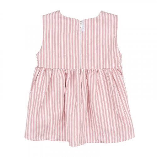 Nanán Blusa smanicata a righe rosa Spedizione Gratuita