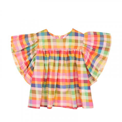 Nanán Blusa a quadri Acquista Ora
