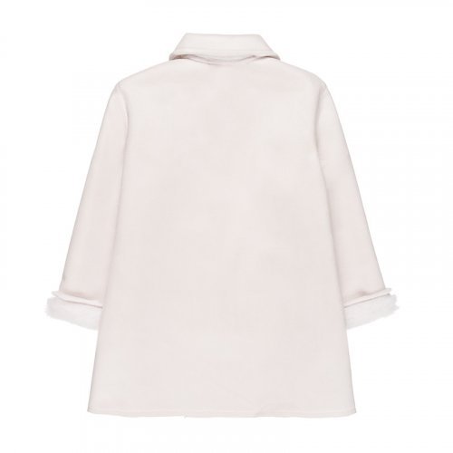 Nanán Cappotto Panna in Ecomontone Outlet