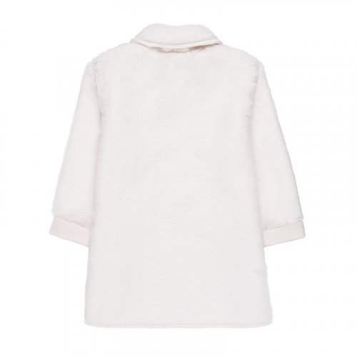 Nanán Cappotto Panna in Ecomontone Outlet