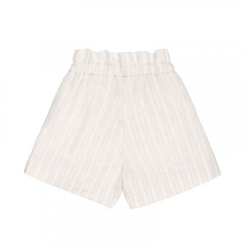Nanán Shorts a righe panna Presa
