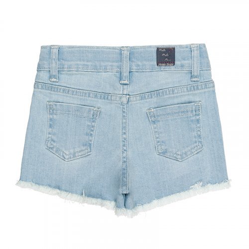 Nanán Shorts in denim blu Sconto
