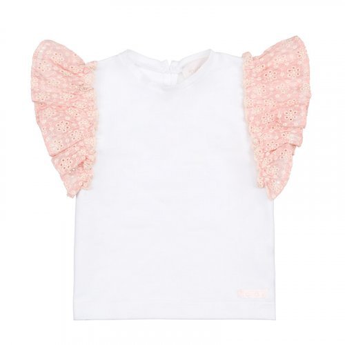 Nanán T-Shirt con frappa rosa Moda