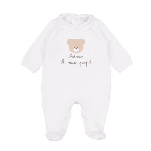 Nanán Confezione Tutina Adoro il mio papà Comprane uno, ottenene uno gratis
