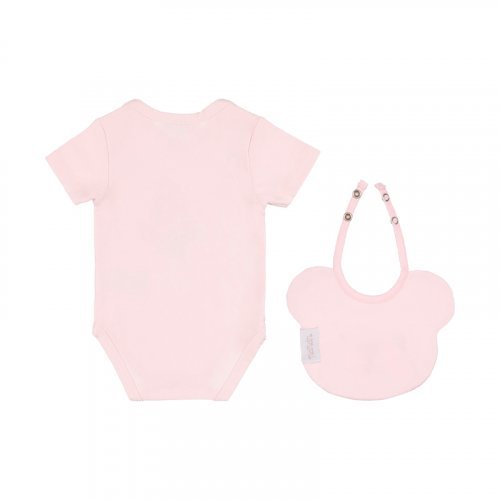Nanán Confezione regalo rosa con body + bavaglino Offerta settimanale