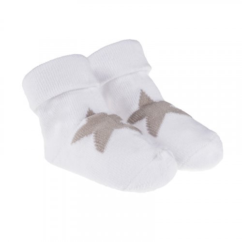 Nanán Set 3 Calzini Bianchi, Grigi e Azzurri con Stella Fino al 55% di sconto