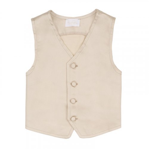 Nanán Gilet beige Enormi sconti