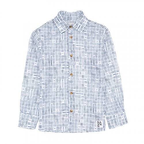 Nanán Camicia con fantasia geometrica Italia