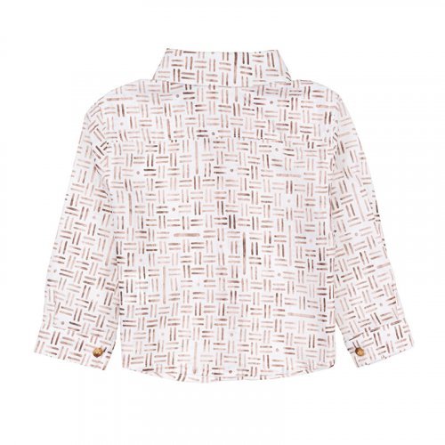 Nanán Camicia con fantasia geometrica In Linea
