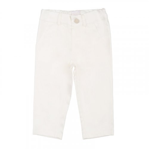 Nanán Pantalone classico bianco Fino Al -60%