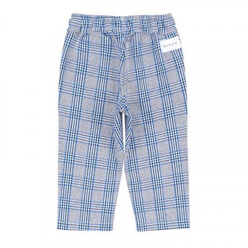 Nanán Pantalone scozzese blu Presa