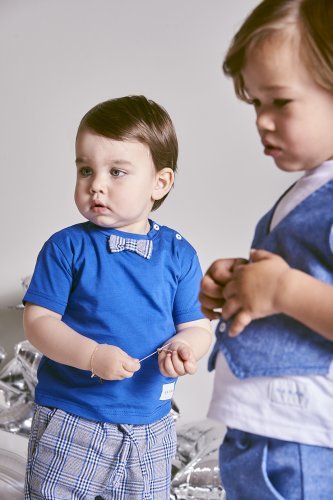 Nanán T-shirt con papillon Comprare a buon mercato