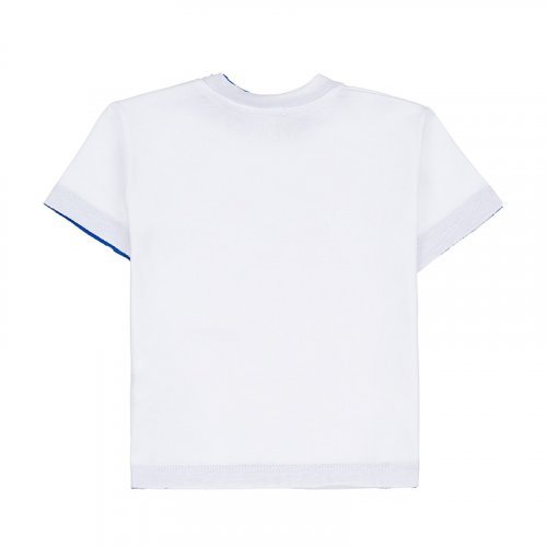 Nanán T-shirt con taschino bianco Grande vendita
