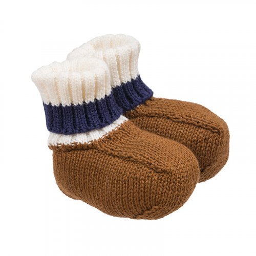 Nanán Scarpine in filo beige Offerta natalizia