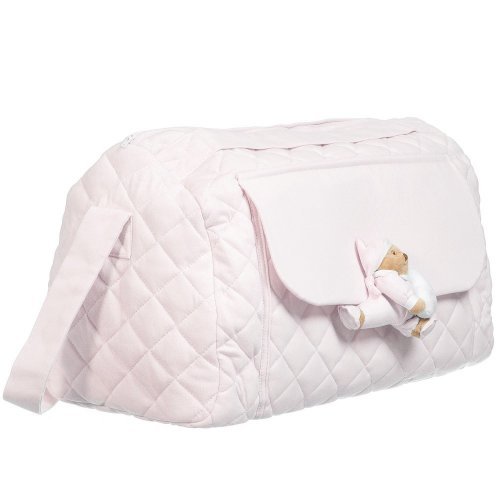 Nanán Borsa Mamma Puccio in tessuto rosa Sostegno trimestrale