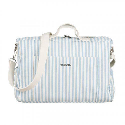 Nanán Borsa passeggio canvas azzurra Fino al 55% di sconto