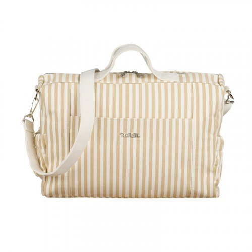 Nanán Borsa passeggio canvas beige Discount Store per i nuovi prodotti